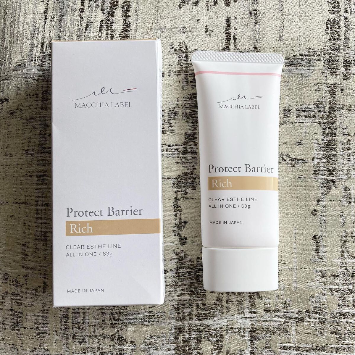 プロテクトバリアリッチc/Macchia Label/オールインワン化粧品を使ったクチコミ（1枚目）