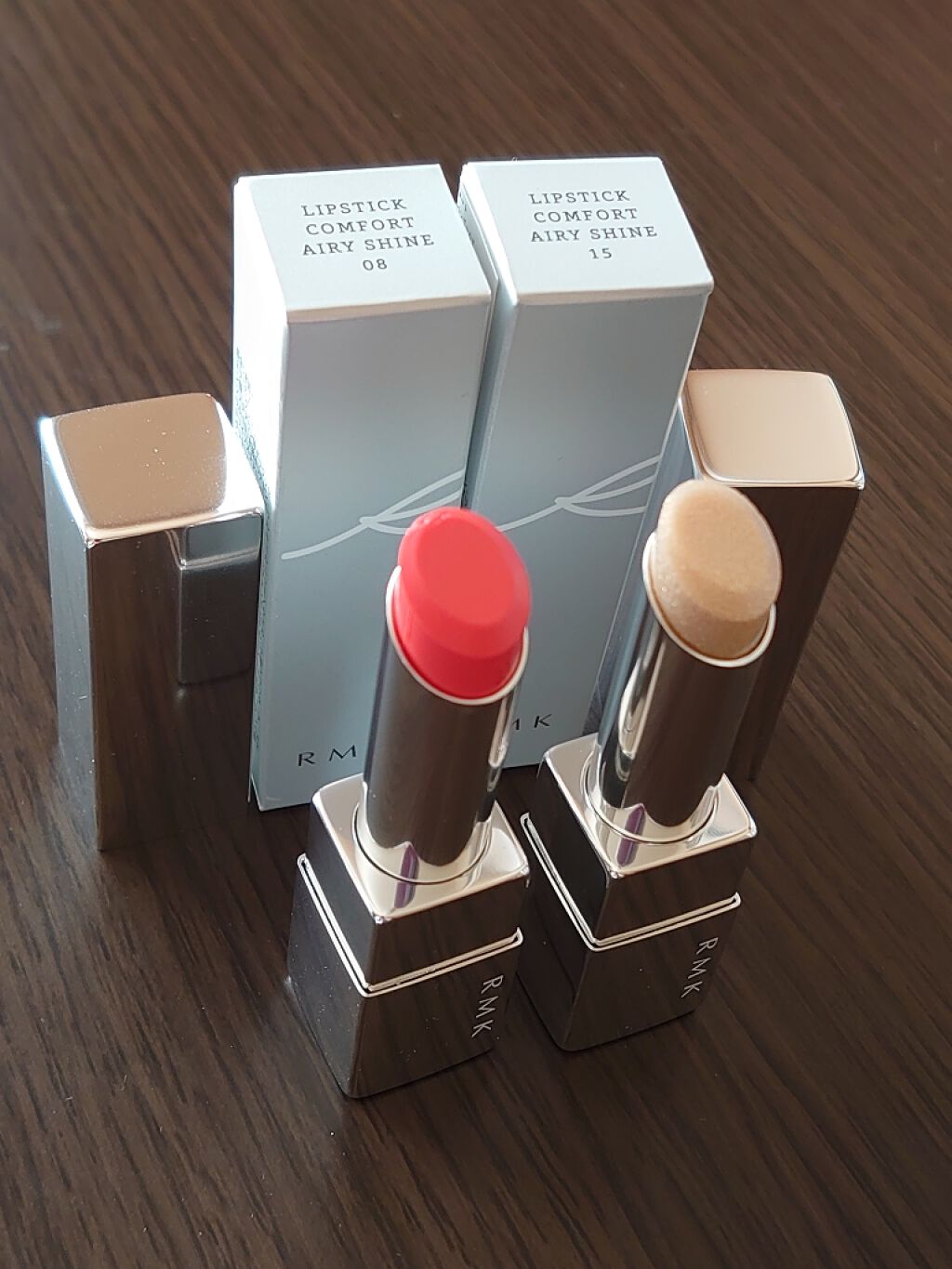 リップスティック コンフォート エアリーシャイン/RMK/口紅を使ったクチコミ(1枚目)