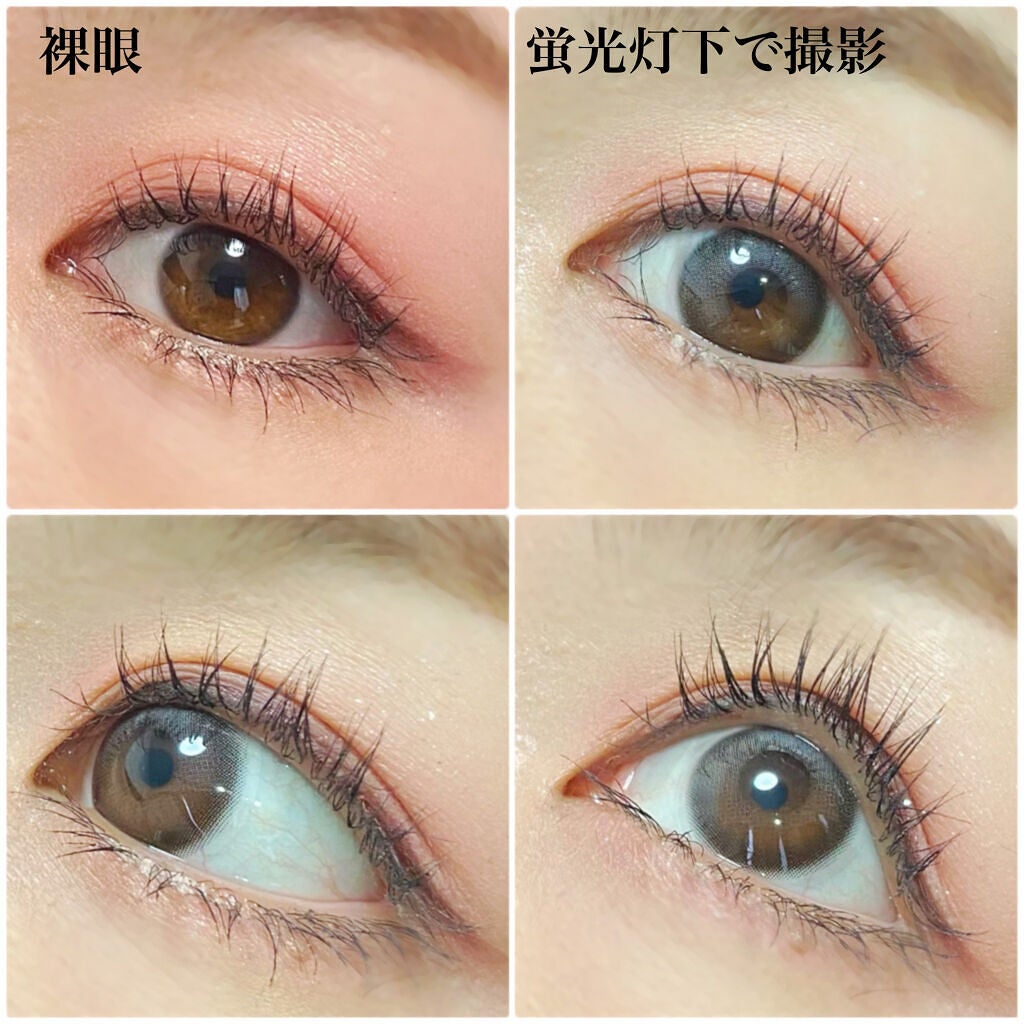 デームードグレーマンスリー (DAYMOOD GRAY monthly)/OLOLA/1ヶ月(1MONTH)カラコンを使ったクチコミ(3枚目)