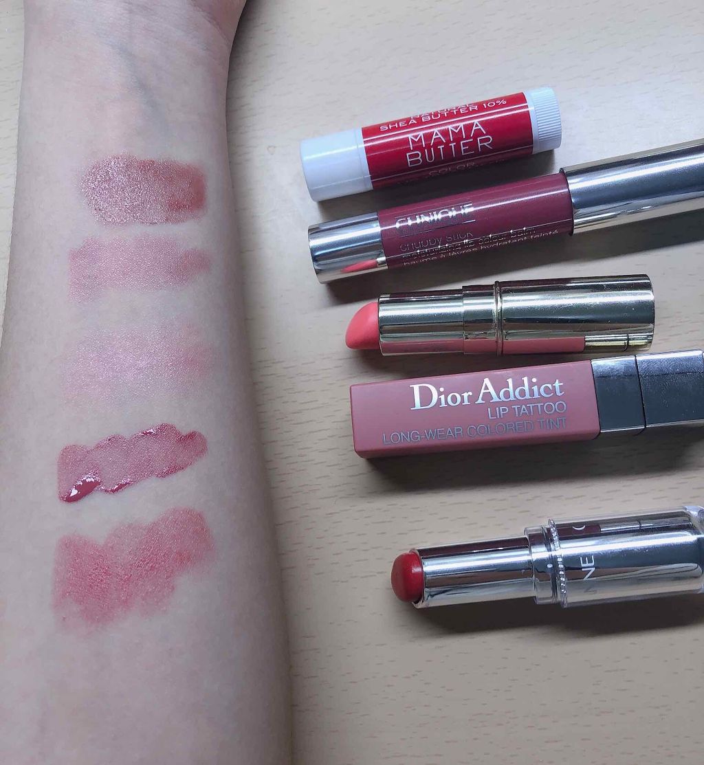 カラーリップトリートメント/ママバター/リップケアを使ったクチコミ（1枚目）