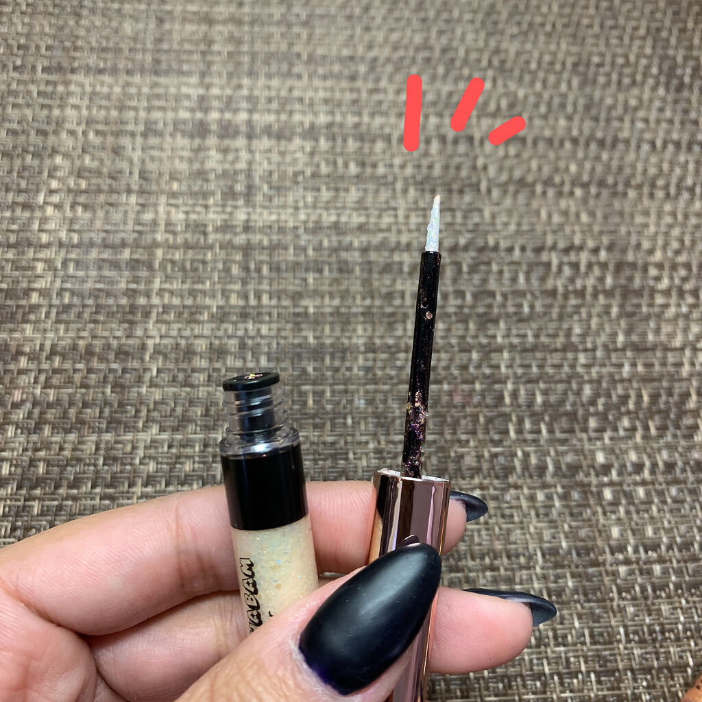 シャバンシャバンロマンティックグリッター /CORINGCO/グリッターを使ったクチコミ（3枚目）