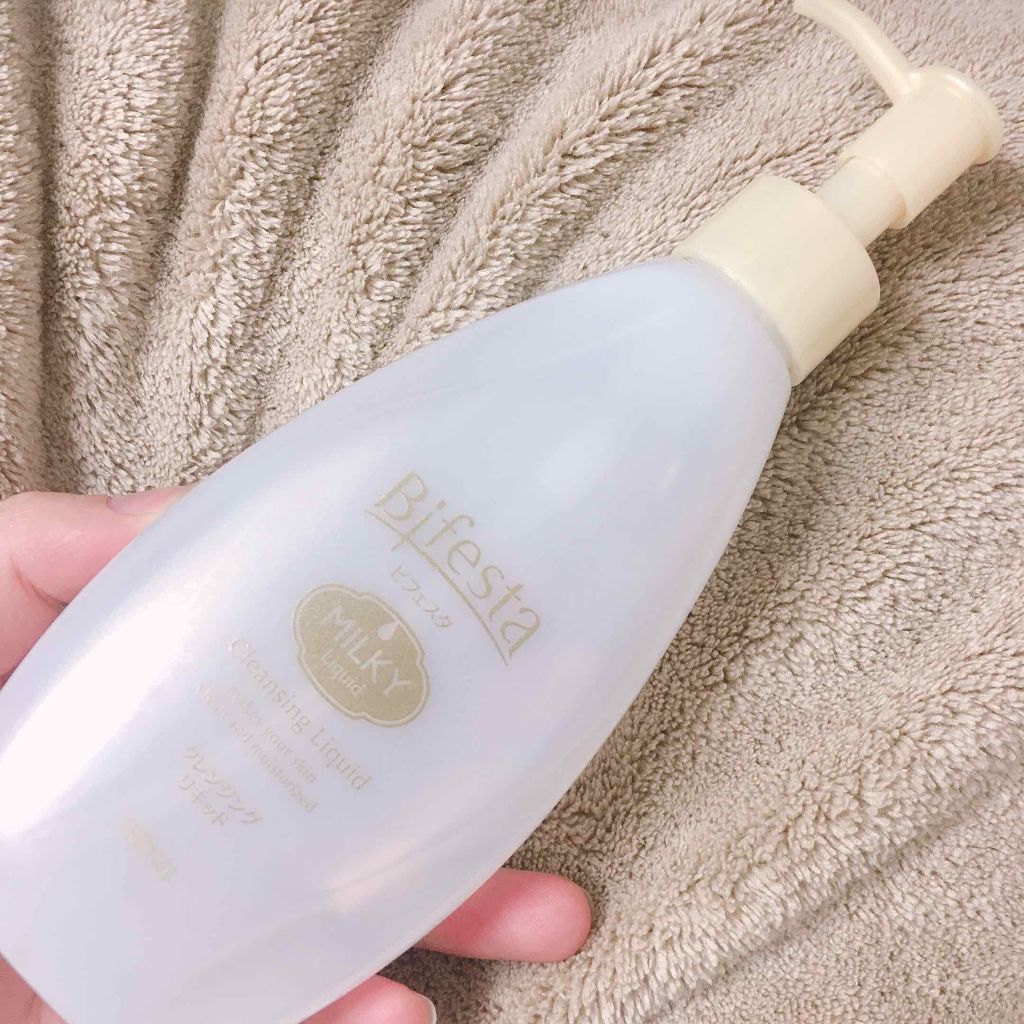 クレンジング ミルキィリキッド/ビフェスタ/クレンジングウォーターを使ったクチコミ（1枚目）
