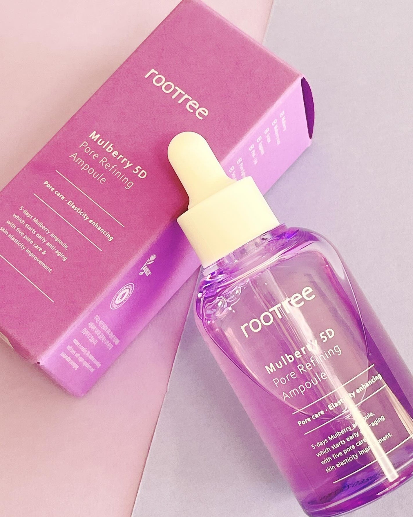 マルベリー5重 毛穴リファイニングアンプル/rooTree/美容液を使ったクチコミ(2枚目)