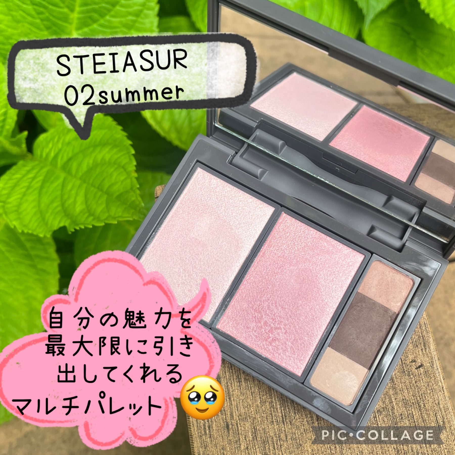 フィット my カラーパレット/STEIASUR（ステイアシュール）/マルチパレットを使ったクチコミ（1枚目）