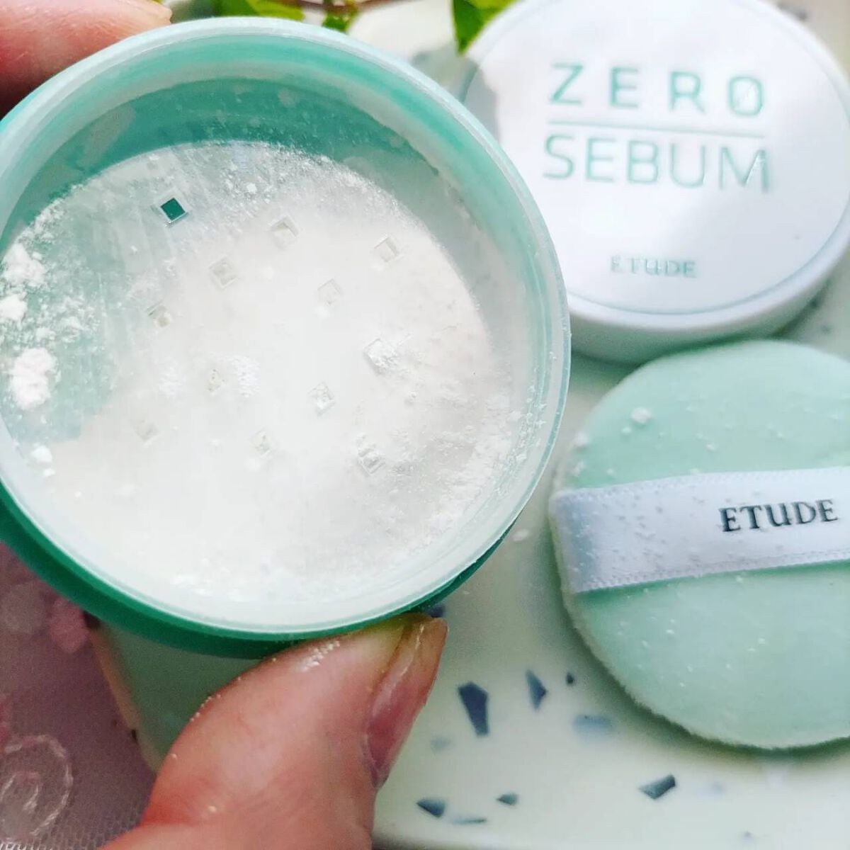 Zセバムドライングパウダー/ETUDE/フェイスパウダーを使ったクチコミ(3枚目)