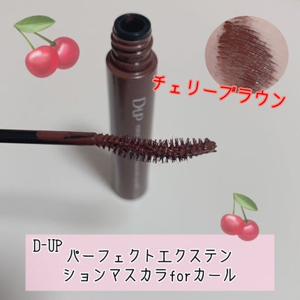 パーフェクトエクステンション マスカラ for カール/D-UP/マスカラを使ったクチコミ(1枚目)