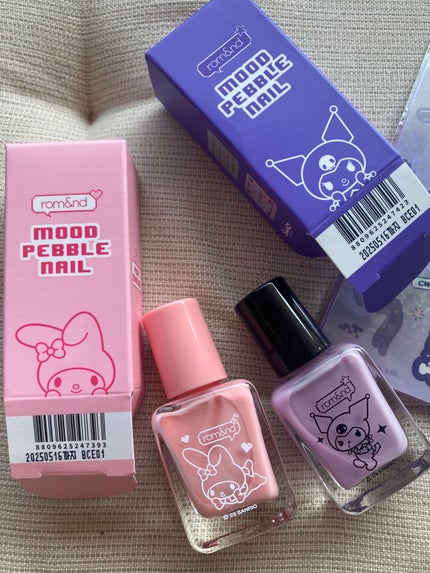 ムードペブルネイル/rom&nd/マニキュアを使ったクチコミ(1枚目)