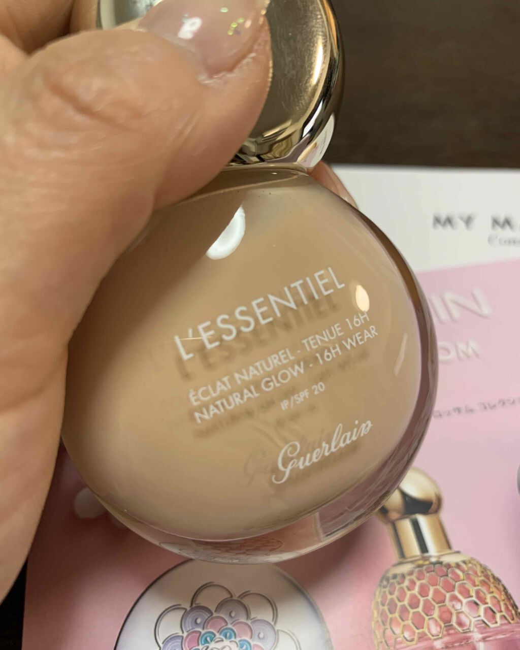 レソンシエル/GUERLAIN/リキッドファンデーションを使ったクチコミ（3枚目）