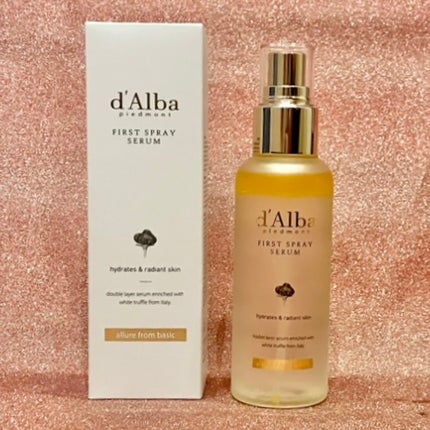 ダルバ ホワイトトリュフファーストスプレーセラム/ダルバ/ミスト状化粧水を使ったクチコミ(4枚目)