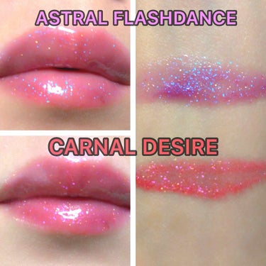 LUST: GLOSS ASTRAL FLASHDANCE/PAT McGRATH LABS/リップグロスを使ったクチコミ（2枚目）