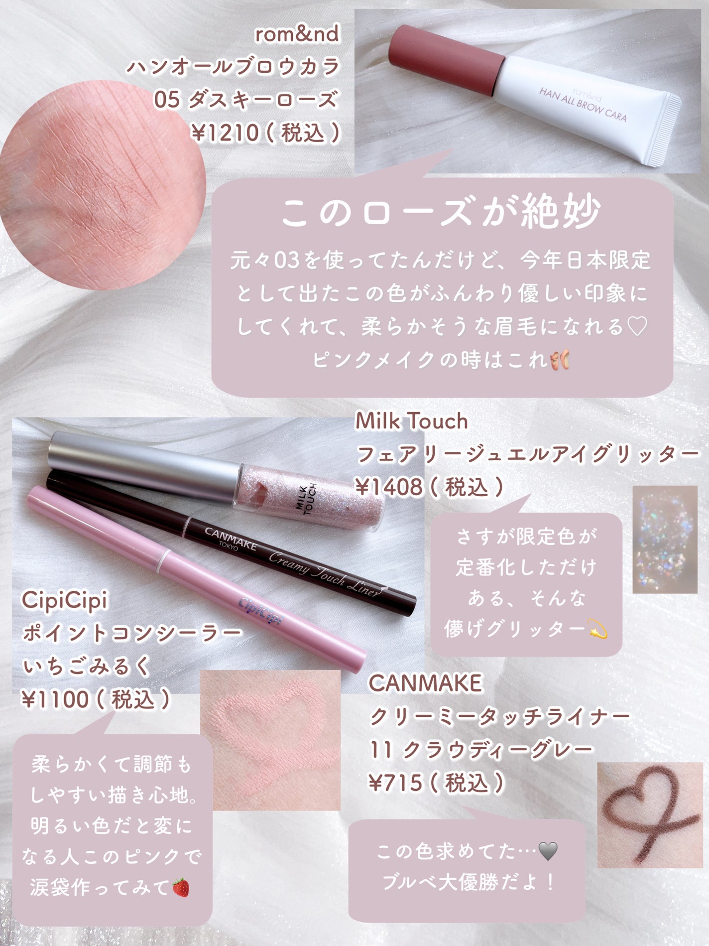 クリーミータッチライナー/キャンメイク/ジェルアイライナーを使ったクチコミ(8枚目)