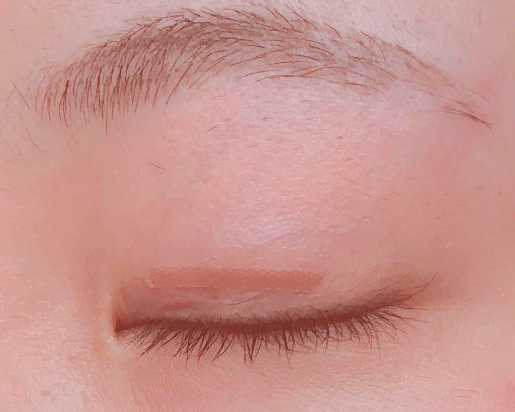 のびーるアイテープ（絆創膏タイプ、レギュラー）/DAISO/二重まぶた用アイテムを使ったクチコミ（3枚目）