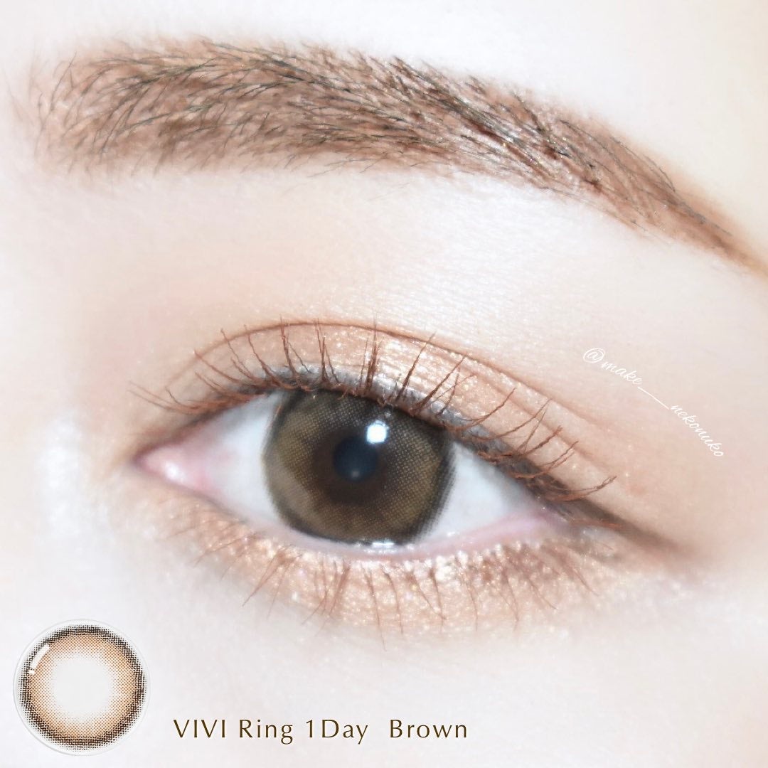 ViVi Ring 1day/OLENS/ワンデー(1DAY)カラコンを使ったクチコミ(2枚目)