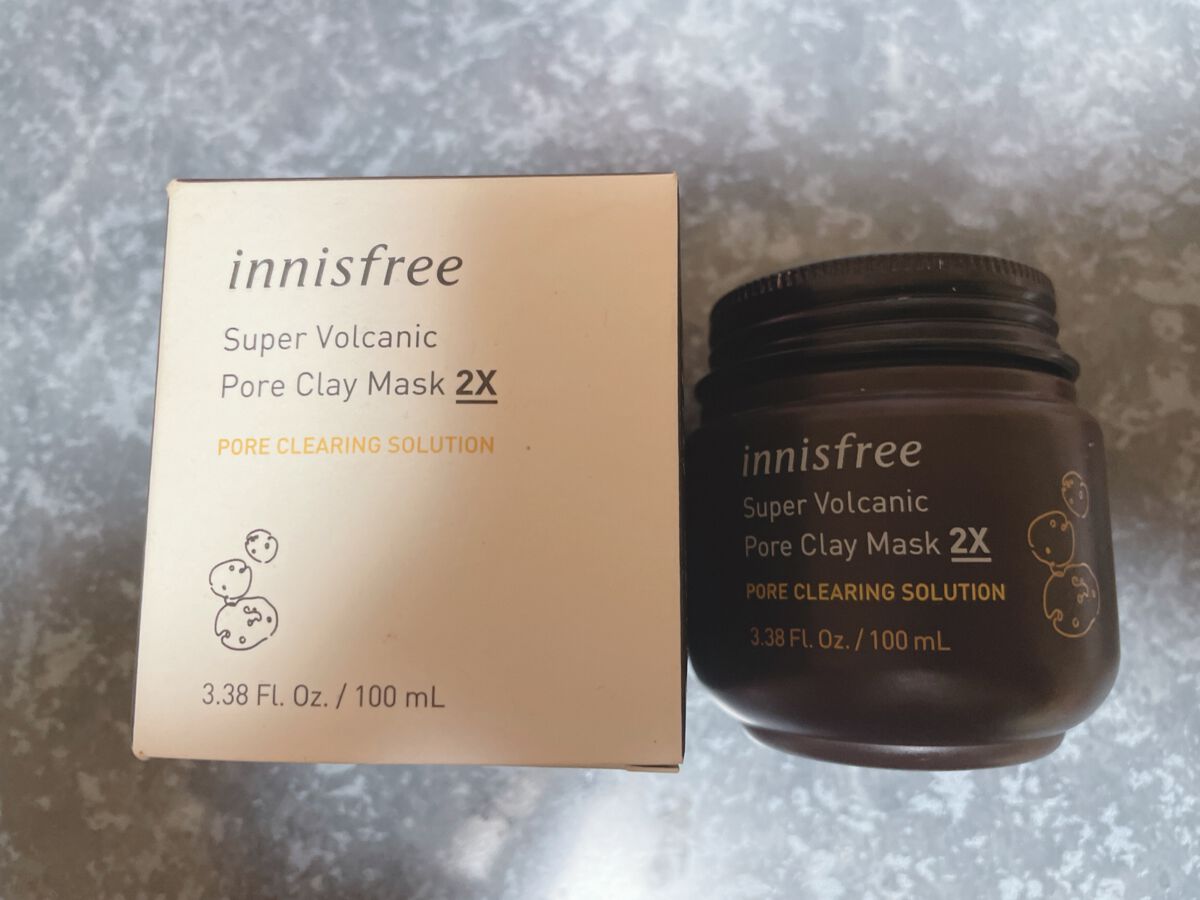 スーパーヴォルカニック　ポア　クレイマスク/innisfree/洗い流すパック・マスクを使ったクチコミ（1枚目）