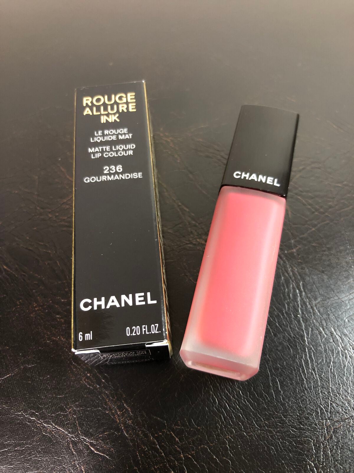 Chanel Gourmandise (236) Rouge Allure Ink Matte Liquid Lip Colour Review &  Swatches