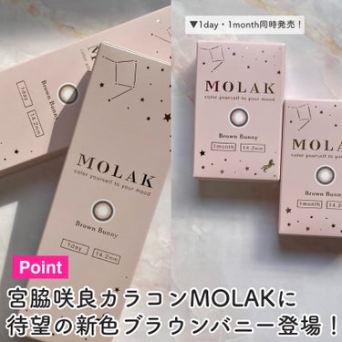 MOLAK 1day/MOLAK/ワンデー（１DAY）カラコンを使ったクチコミ（3枚目）