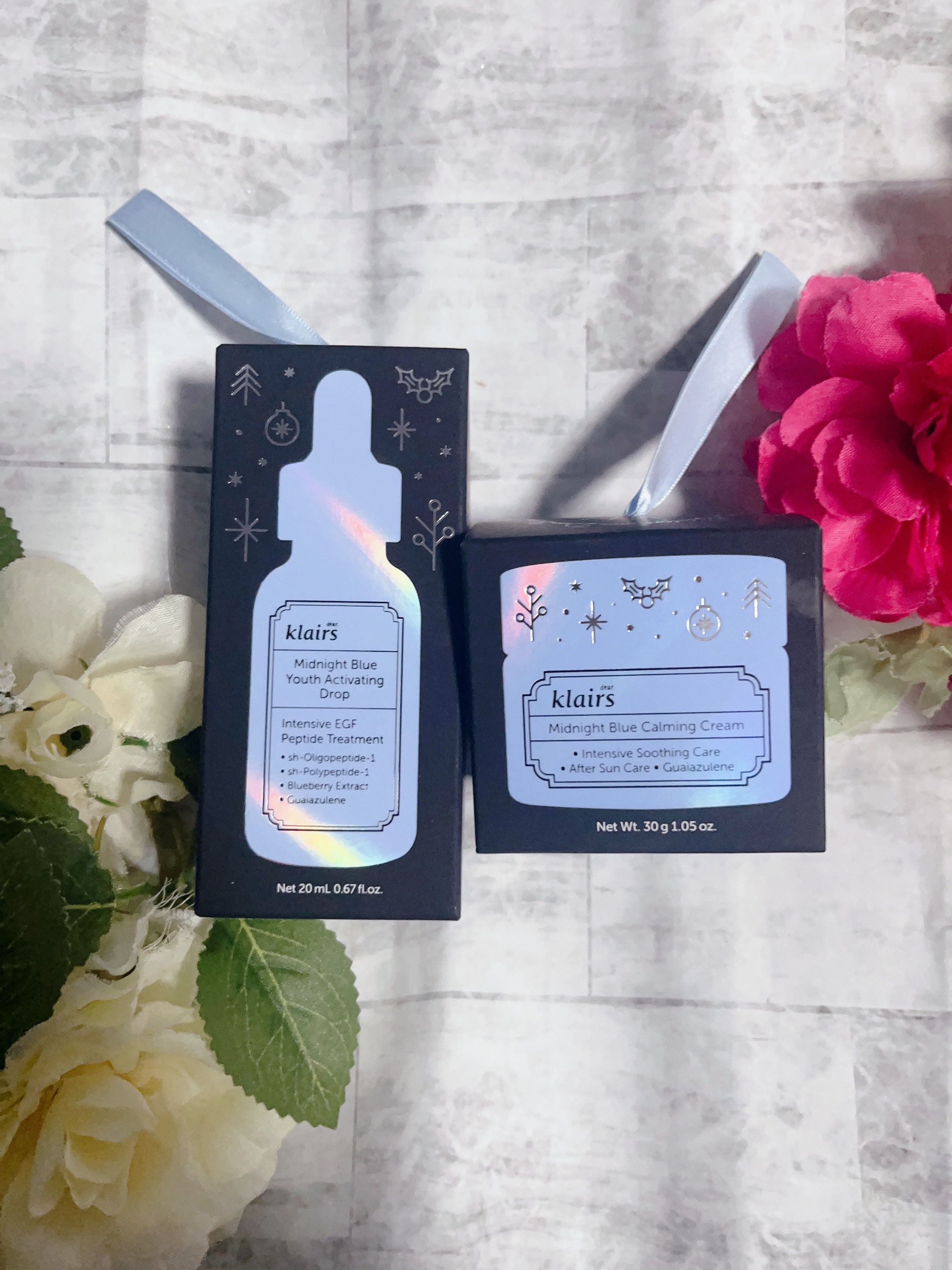 ミッドナイトブルーカーミングクリーム/Klairs/フェイスクリームを使ったクチコミ（1枚目）