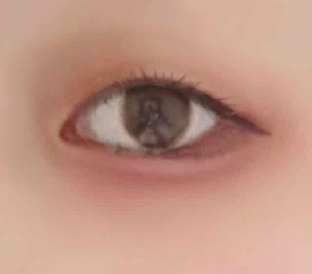 ルックアット マイアイ カフェ/ETUDE/単色アイシャドウを使ったクチコミ(2枚目)