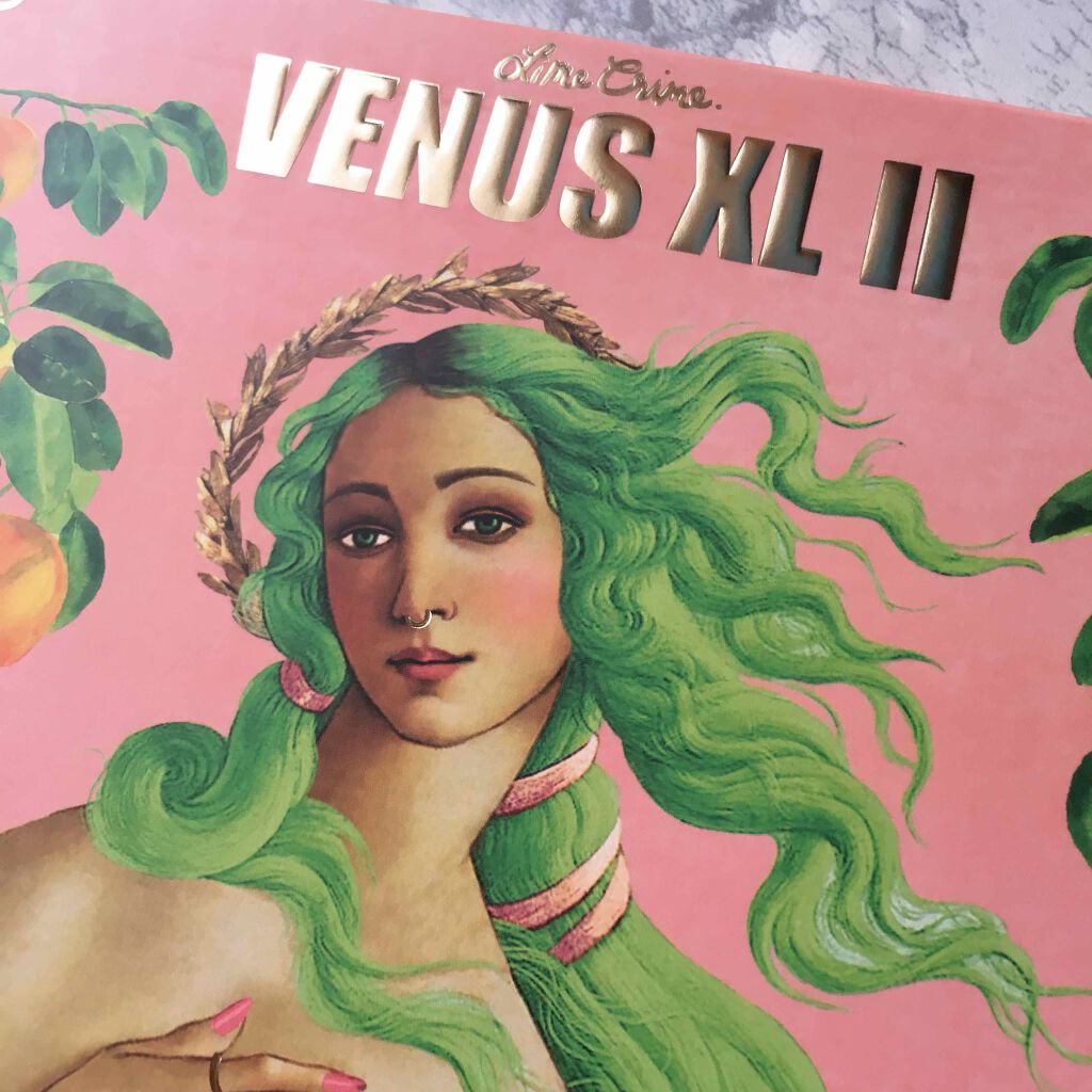 ヴィーナス XL 2 アイシャドウ パレット/Lime Crime(海外)/アイシャドウパレットを使ったクチコミ（2枚目）