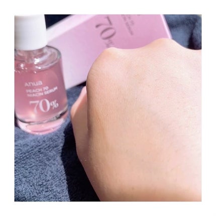 桃70%ナイアシンセラム/Anua/美容液を使ったクチコミ(6枚目)