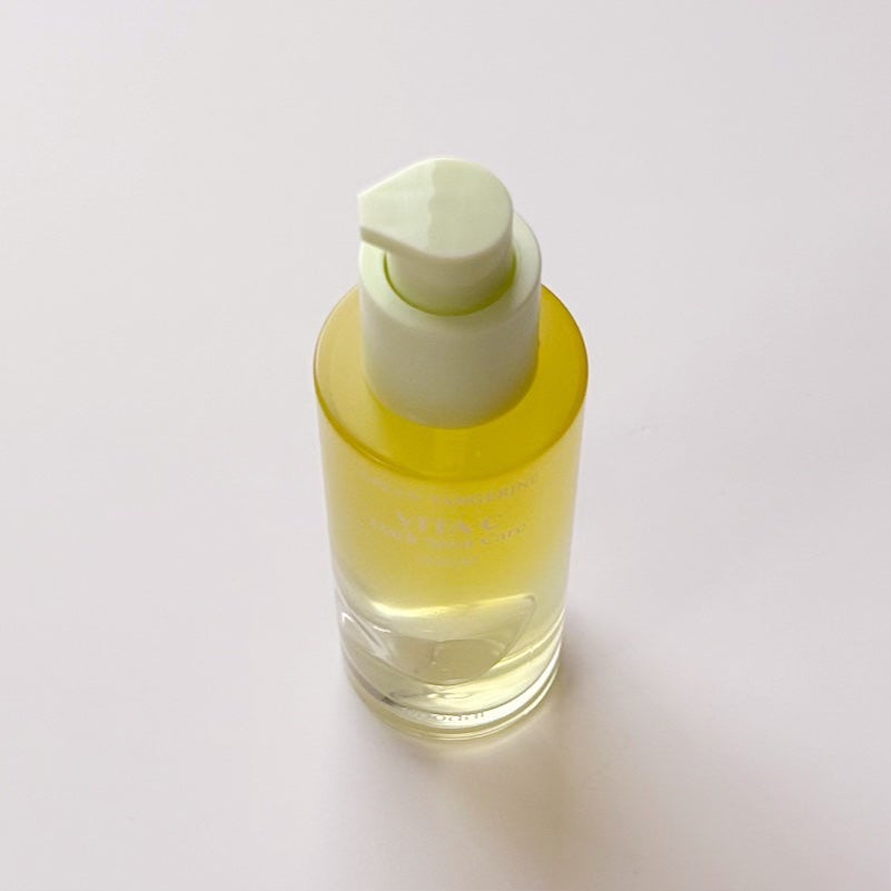 グリーンタンジェリン ビタC ダークスポットケアセラム/goodal/美容液を使ったクチコミ(7枚目)