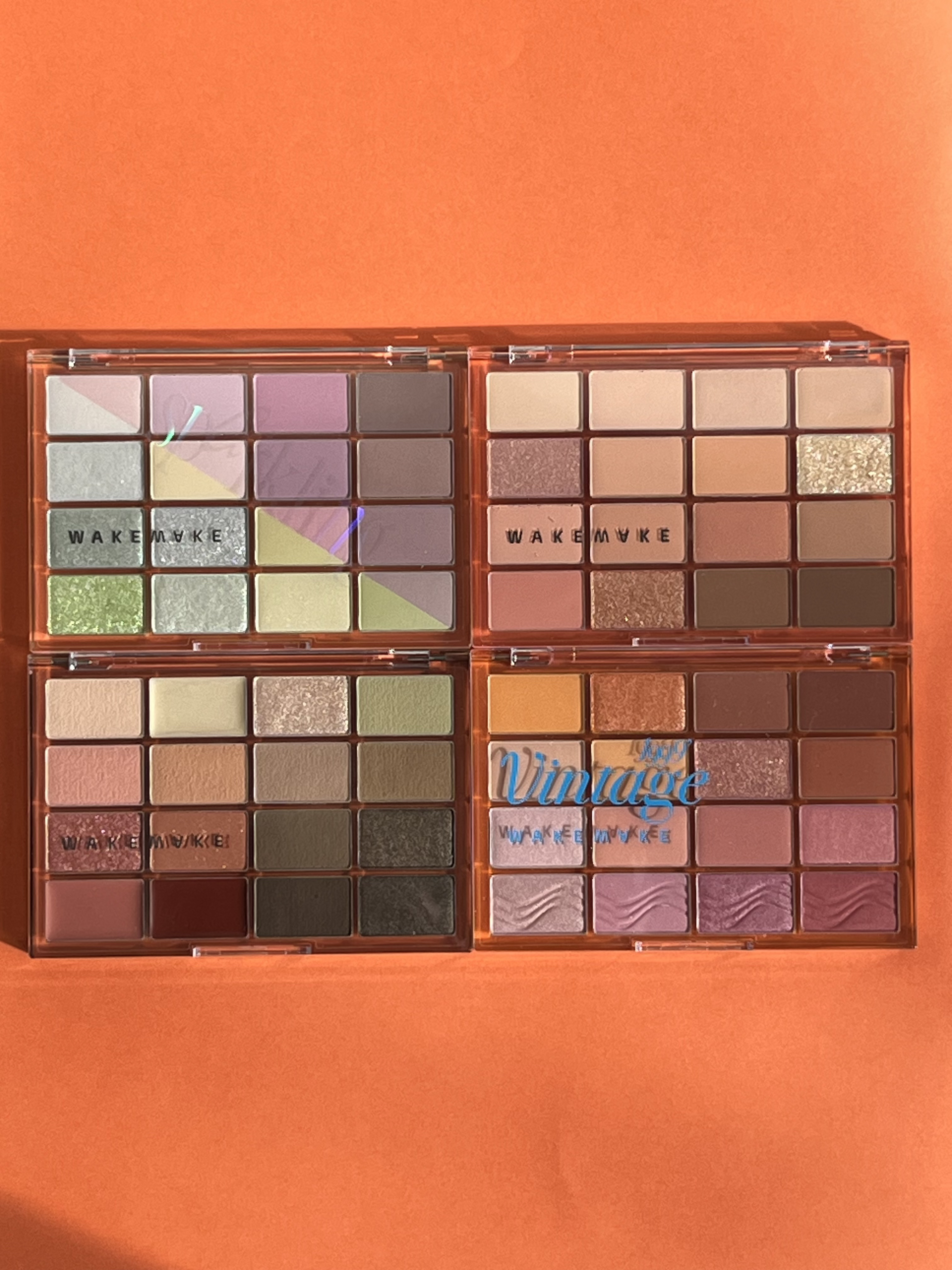 ソフトブラーリングアイパレット/wakemake/アイシャドウパレットを使ったクチコミ（2枚目）