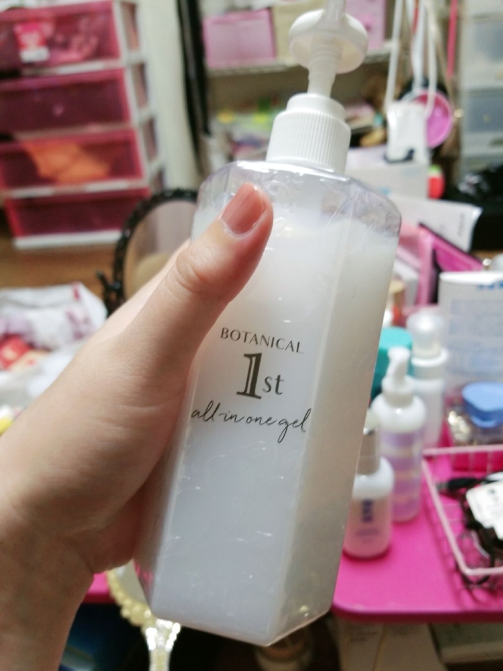 高保湿オールインワンジェル/ボタニカルファースト/オールインワン化粧品を使ったクチコミ（1枚目）