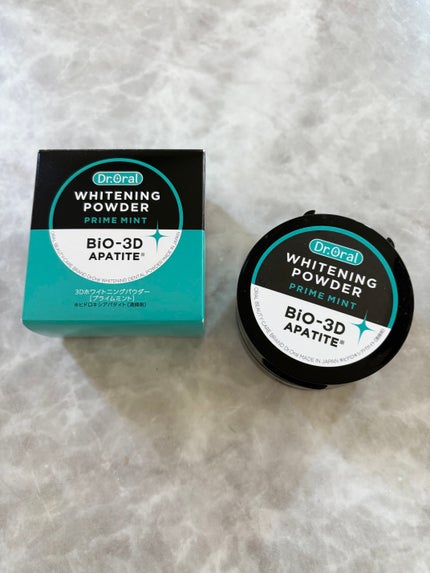 Dr.オーラル 3Dホワイトニングパウダー(プライムミント)/Dr.Oral/歯磨き粉を使ったクチコミ(1枚目)