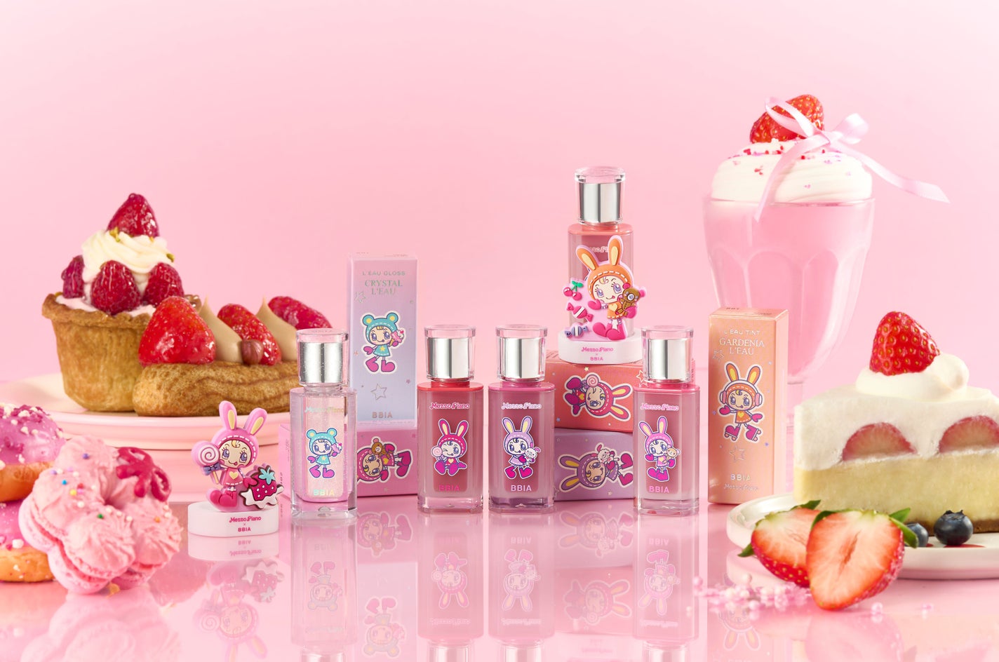 韓国コスメブランドBBIA(ピアー)が人気ブランド「メゾ ピアノ」とのコラボレーション商品を発売!のサムネイル