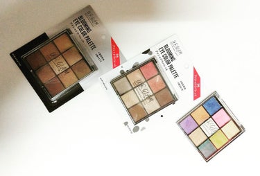 UR GLAM　BLOOMING EYE COLOR PALETTE/U R GLAM/アイシャドウパレットを使ったクチコミ（1枚目）