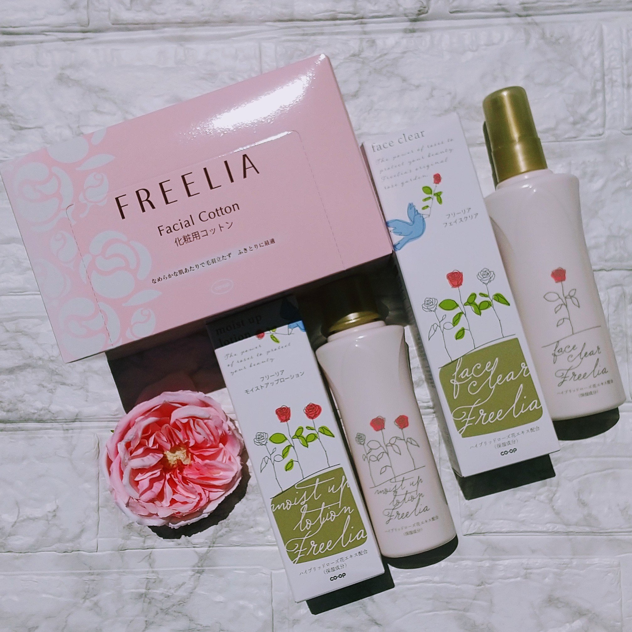 フリーリア フェイスクリア D/コープ/化粧水を使ったクチコミ（1枚目）