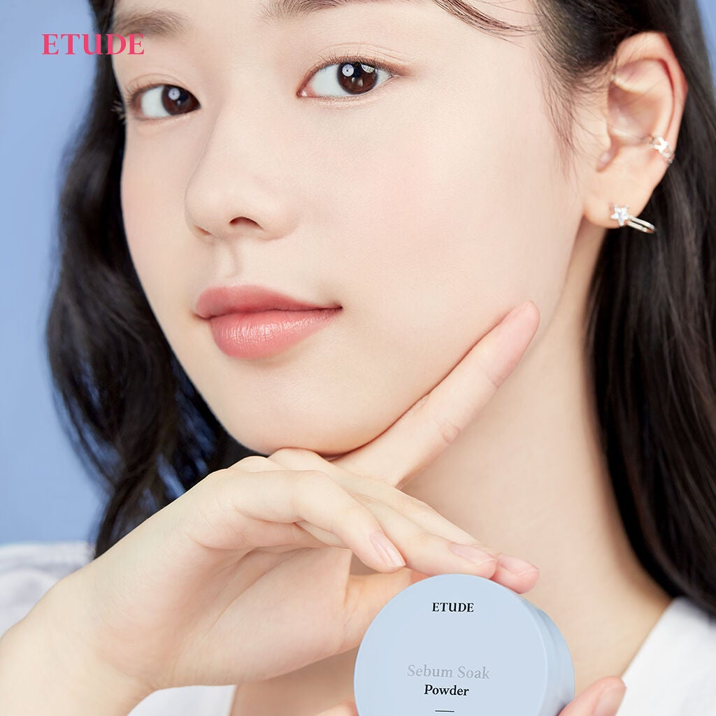 シーバムコントロールパウダー/ETUDE/ルースパウダーを使ったクチコミ(2枚目)