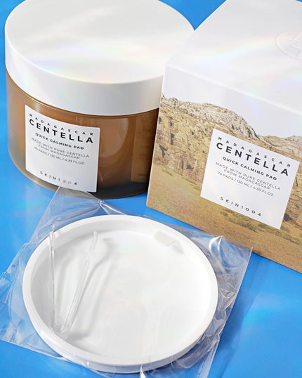 センテラ クイックカーミングパッド/SKIN1004/トナーパッドを使ったクチコミ(7枚目)