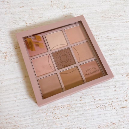 マイフェイブムードアイパレット 9カラー/HOLIKA HOLIKA/アイシャドウパレットを使ったクチコミ(2枚目)