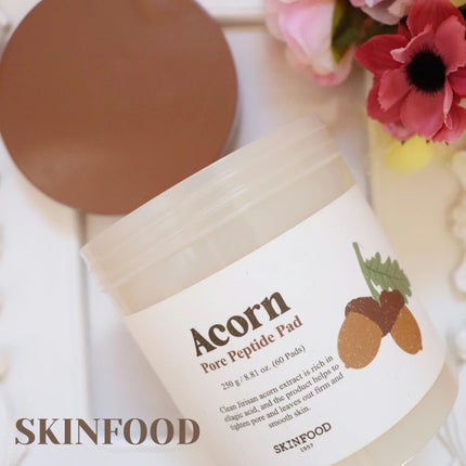 どんぐり ポア ペプチド パッド/SKINFOOD/トナーパッドを使ったクチコミ(1枚目)