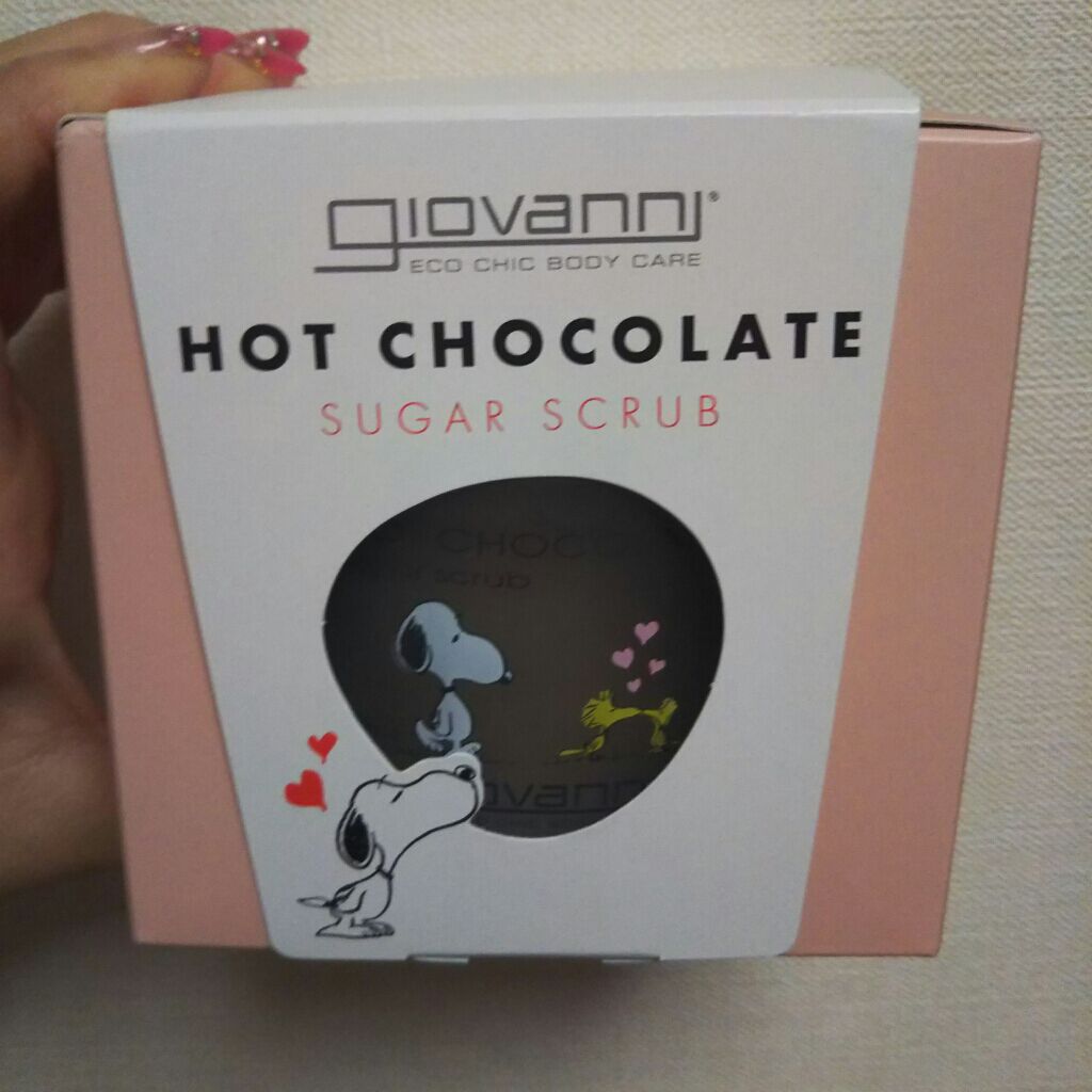 ジョヴァンニ シュガー ボディスクラブ ホットチョコレート/giovanni/ボディスクラブを使ったクチコミ(1枚目)