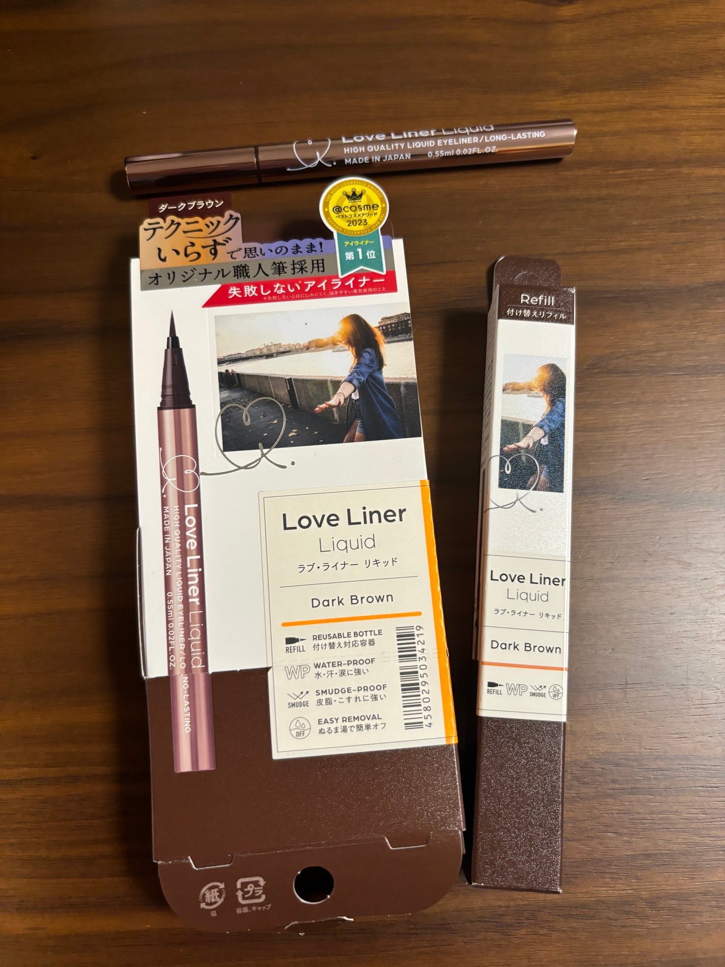 リキッドアイライナーR4/ラブ・ライナー/リキッドアイライナーを使ったクチコミ(1枚目)