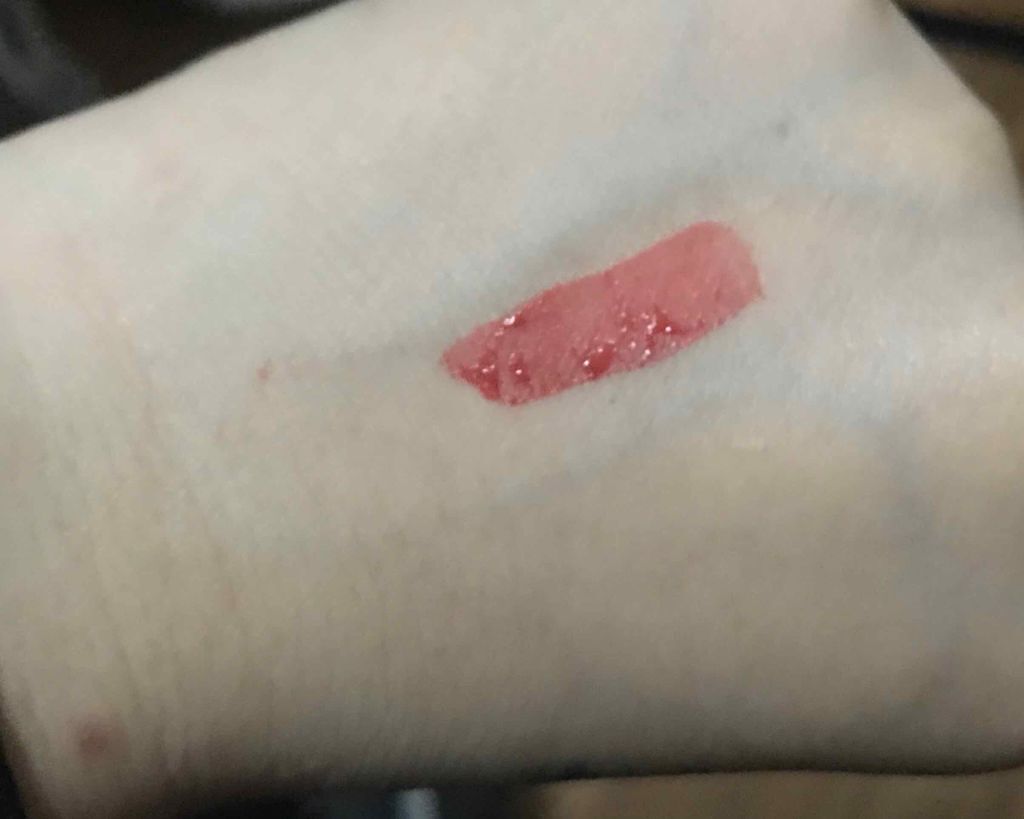 リップティントマット 01 コーラル/キャンメイク/リップグロスを使ったクチコミ（3枚目）