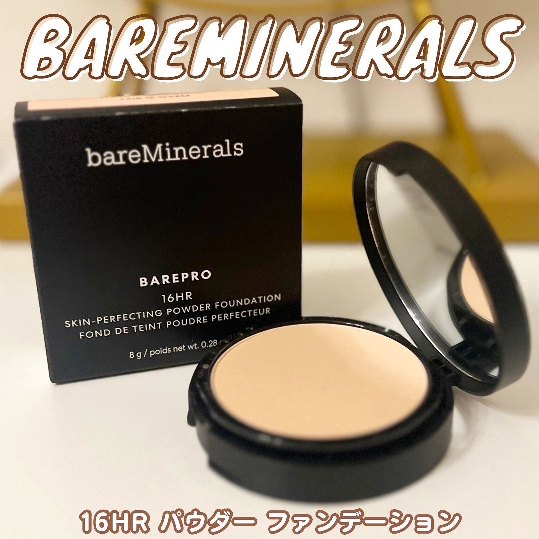 ベアプロ 16HR パウダー ファンデーション/bareMinerals/パウダーファンデーションを使ったクチコミ(1枚目)