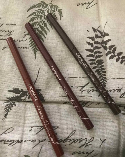 クリーミータッチライナー/キャンメイク/ジェルアイライナーを使ったクチコミ(1枚目)