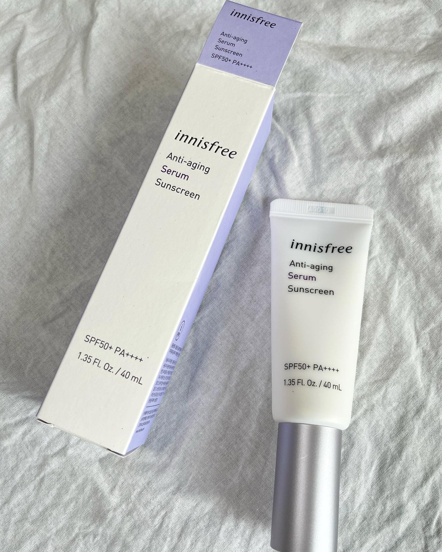 アンチエイジング セラム サンスクリーン/innisfree/日焼け止め・UVケアを使ったクチコミ(1枚目)