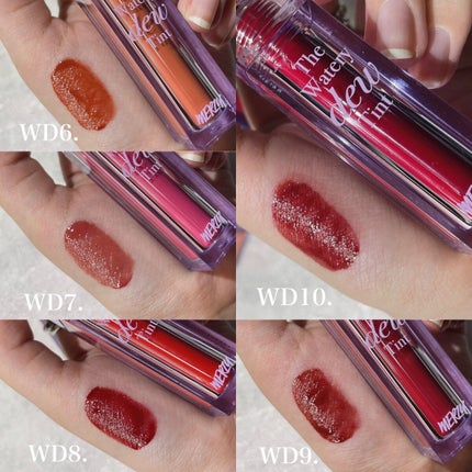 ザ ウォータリーデューティント/MERZY/リップティントを使ったクチコミ(4枚目)