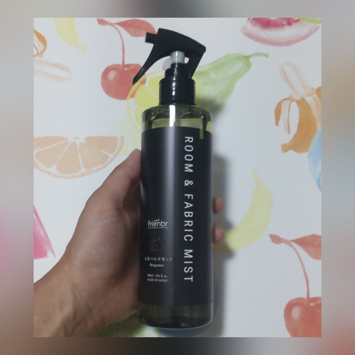 ルーム&ファブリックミスト 土佐ベルガモット/Frienbr/ファブリックミストを使ったクチコミ(1枚目)
