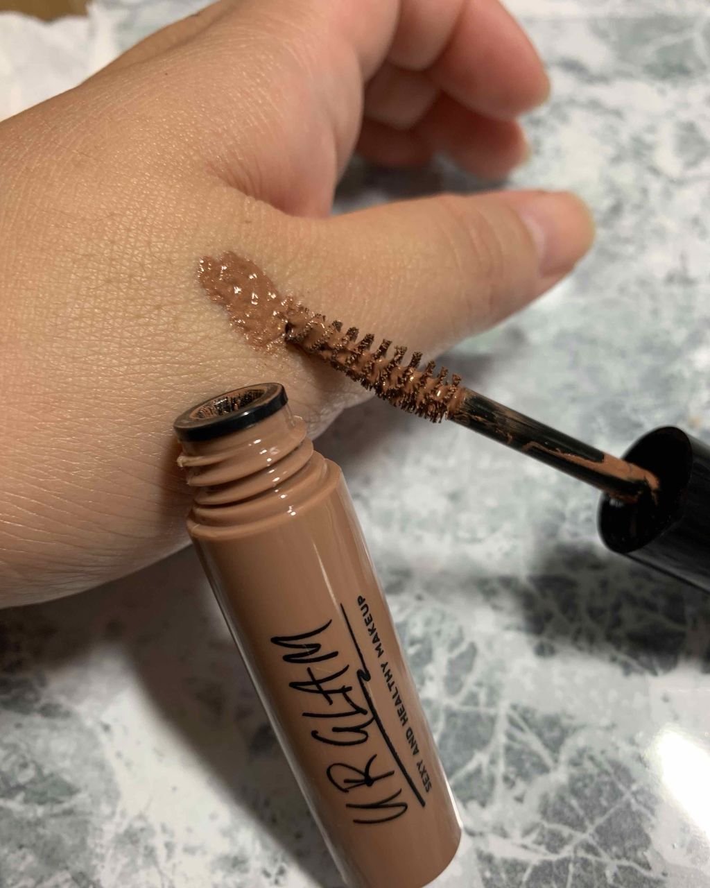 UR GLAM EYEBROW MASCARA/U R GLAM/眉マスカラを使ったクチコミ(4枚目)