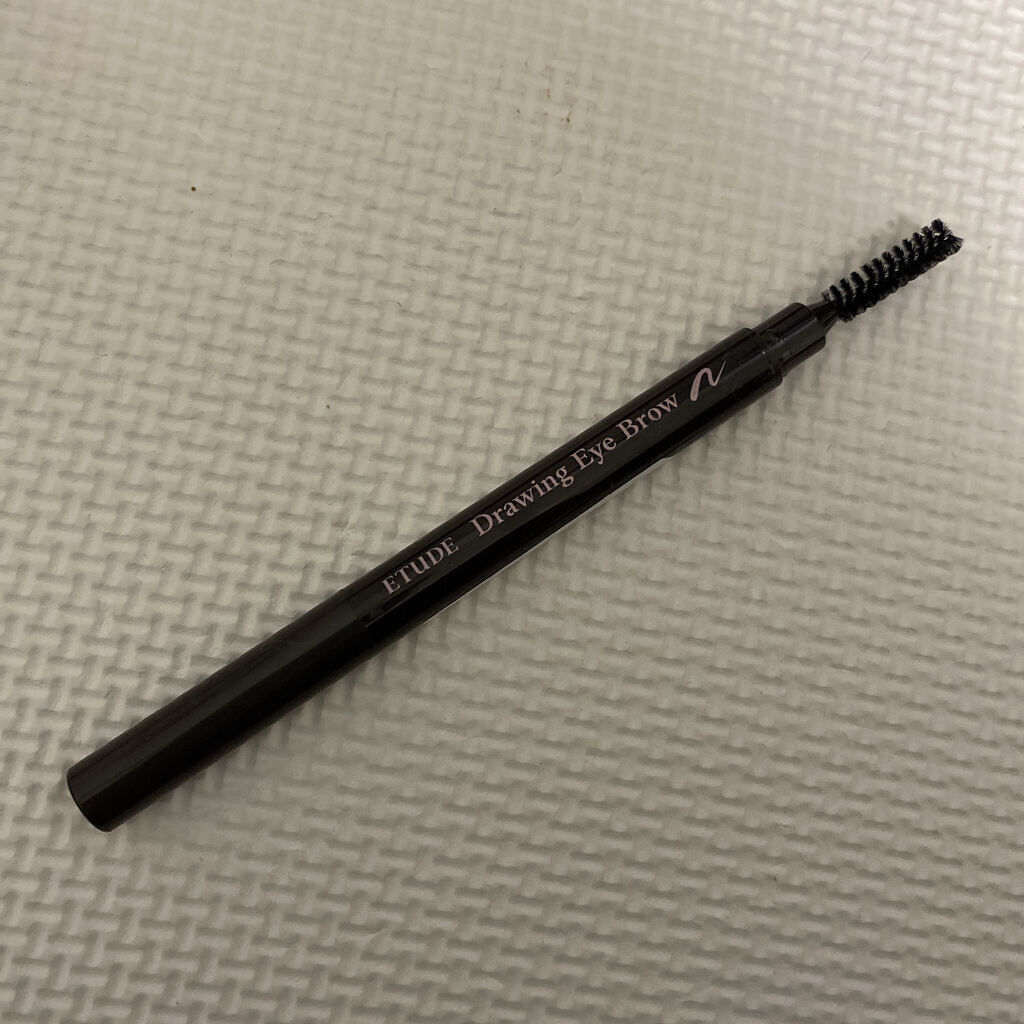ドローイング アイブロウ ペンシル ダークブラウン/ETUDE/アイブロウペンシルを使ったクチコミ（3枚目）