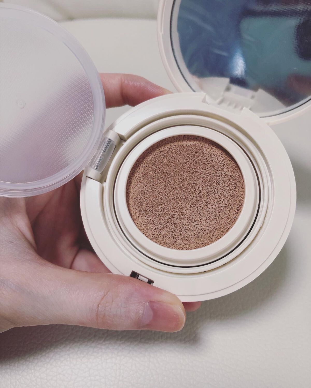 ルポ クッションファンデーション/skim /クッションファンデーションを使ったクチコミ（2枚目）