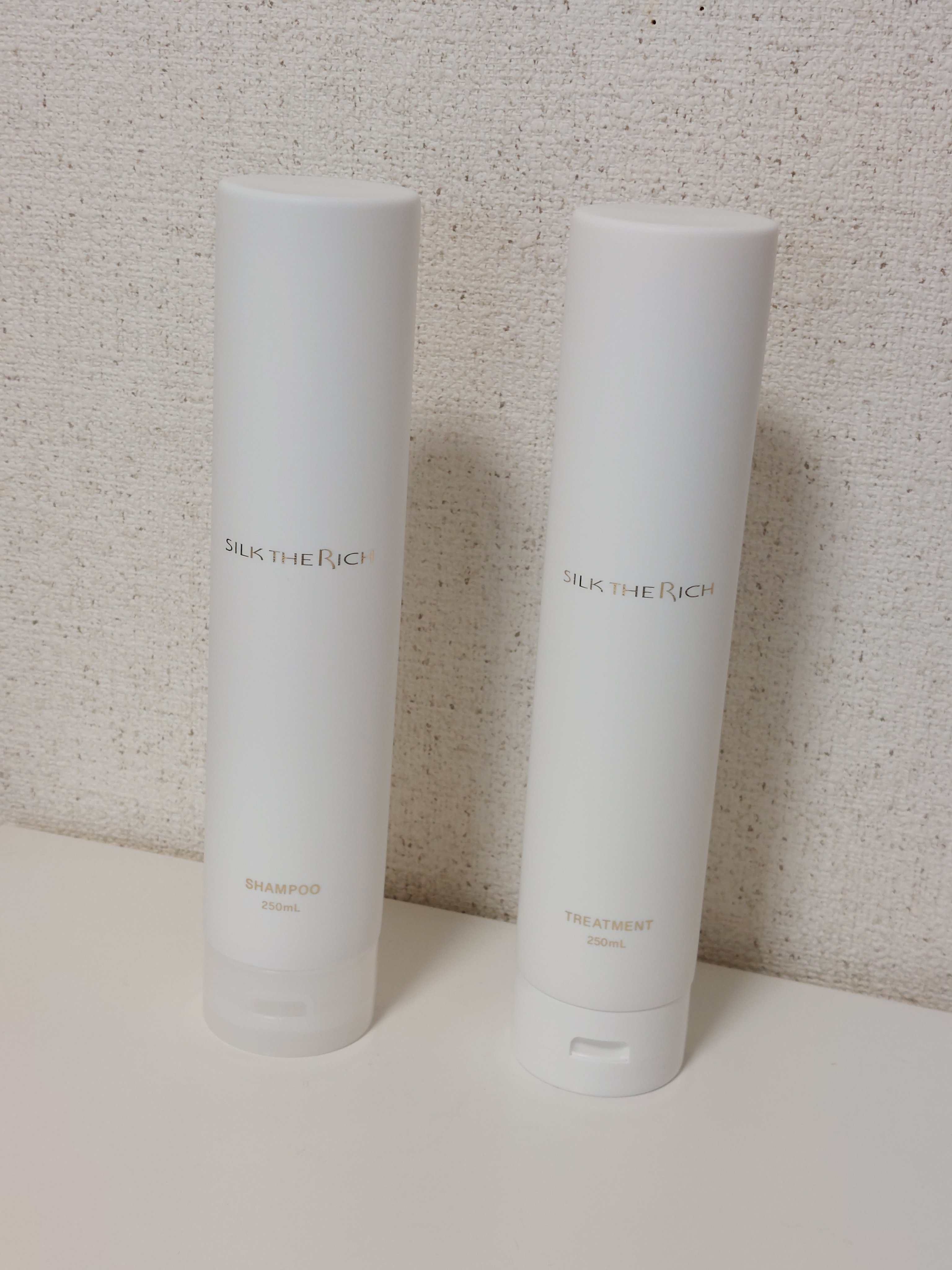 SILK THE RICH モイスト&リペア シャンプー・トリートメント/SILK THE RICH/市販シャンプーを使ったクチコミ（1枚目）