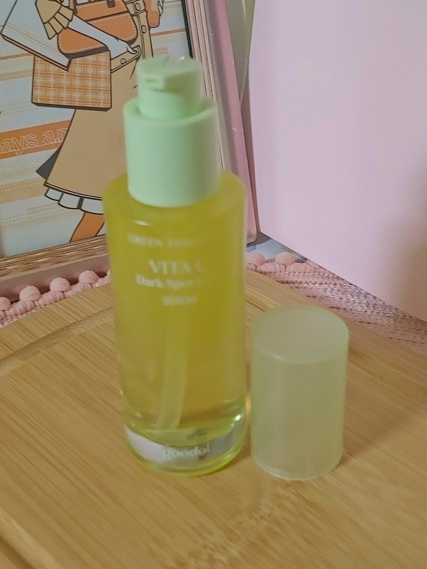 グリーンタンジェリン ビタC ダークスポットケアセラム/goodal/美容液を使ったクチコミ(2枚目)