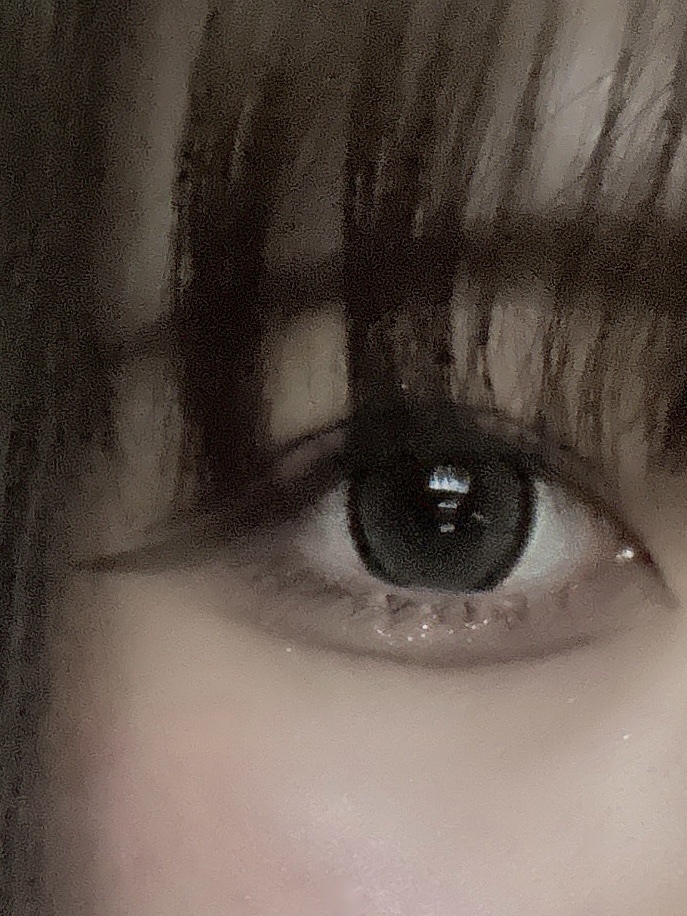 Honey kiss 1day ちゅるんチョコグレー/HoneyKiss/ワンデー（１DAY）カラコンを使ったクチコミ（2枚目）