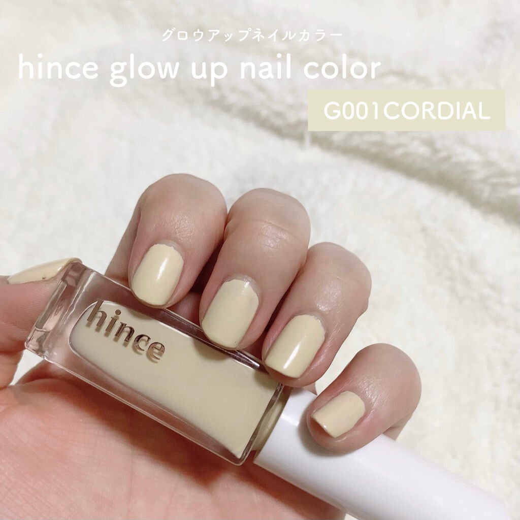 グロウアップネイルカラー/hince/マニキュアを使ったクチコミ(2枚目)